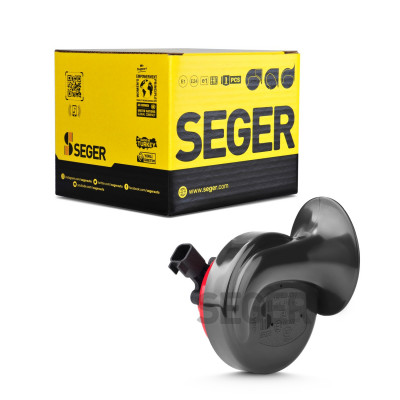 SEGER - 60B Salyangoz Korna 12V (Dadat) , Kalın Ses , Delphi 1541 Soket ( Fıat , Ford , Nissan , Opel , Chevrolet)