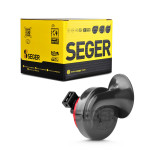 SEGER - 60B Salyangoz Korna 12V (Dadat) , Kalın Ses , K-Jet 2x Soket ( Vw , Audi , Skoda , Seat , Mercedes)