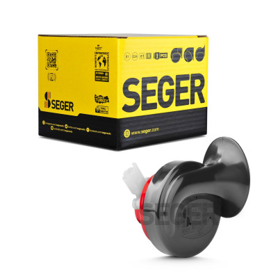 SEGER - 60B Salyangoz Korna 12V (Dadat) , Kalın Ses  , Sıcma 3 Soket ( Peugeot , Cıtreon)