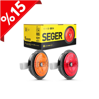 SEGER - 50F Midi Disk Korna 12V (Didit) , Kalın - İnce Ses Takım , Fcı Soket (Vw , Audi , Skoda , Seat , Mercedes )